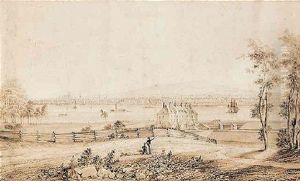 View Of Montreal From The Island Of St. Helens