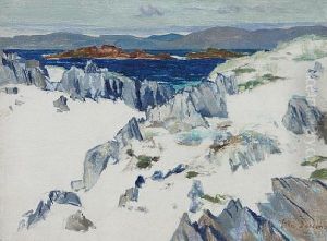 Rocks, Iona by John Duncan