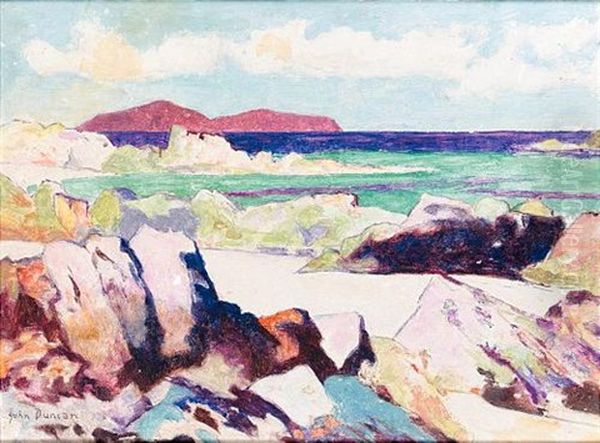 Iona, Looking Towards Lunga - view 1