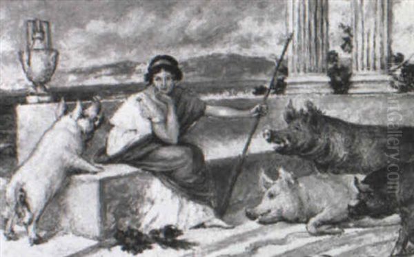 Circe And The Swine - view 1