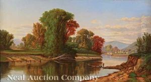 Ohio River Valley Landscape by Robert Scott Duncanson