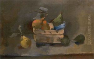 Stilleben Mit Fruchten by Max Dungert
