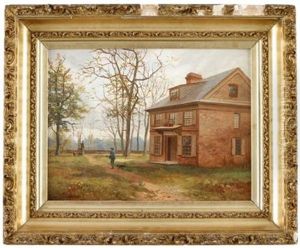 Portrait Of William Penn Or Letitia House, Fairmount Park, Philadelphia, Pa