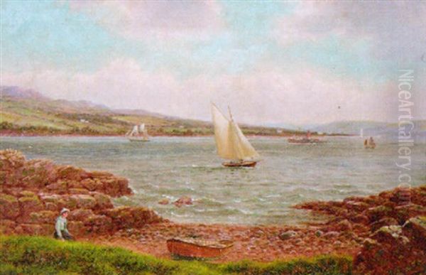 Kames Bay, Rothersay - view 1