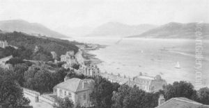 East Loch Tarbert by Albert Dunington