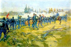 Rassemblement De Troupes 1891. Manoeuvres De Romont Rassemblement De Troupes 1891. Manoeuvres De Romont