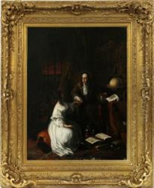 Interior Courting Scene - view 1