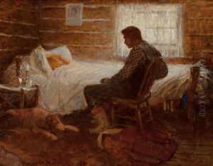 Doting Family by Harvey Dunn