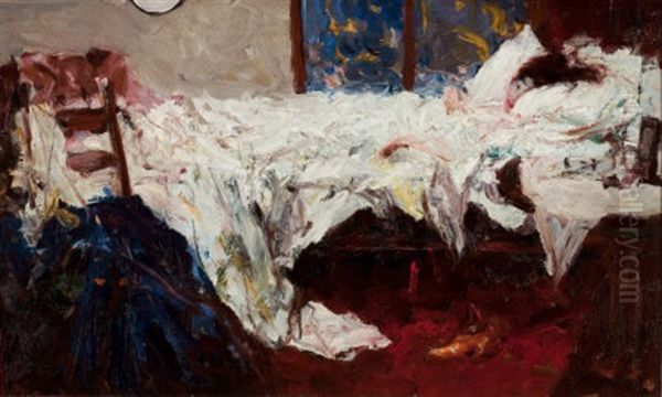 Woman In Bed - view 1