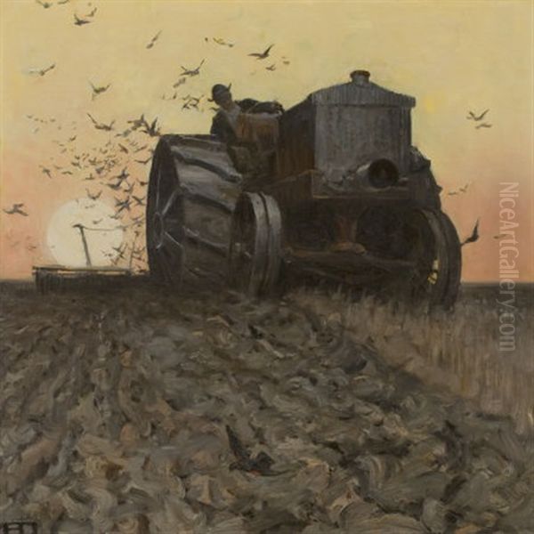 Spring Planting (cover Study For The Country Gentleman) - view 1