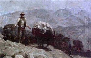 The Night Falls by Harvey Dunn