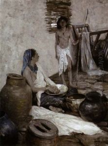 The Little Indian Boy by Harvey Dunn