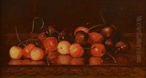 Still Life Of Cherries by Robert Spear Dunning