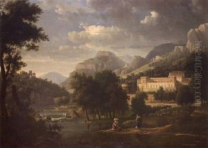 Vue Sur Une Villa Italienne