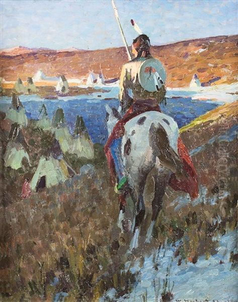 Winter Camp Of The Sioux - view 1