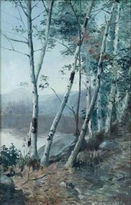White Birches by William Herbert Dunton
