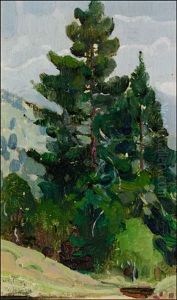 Forest Landscape by William Herbert Dunton