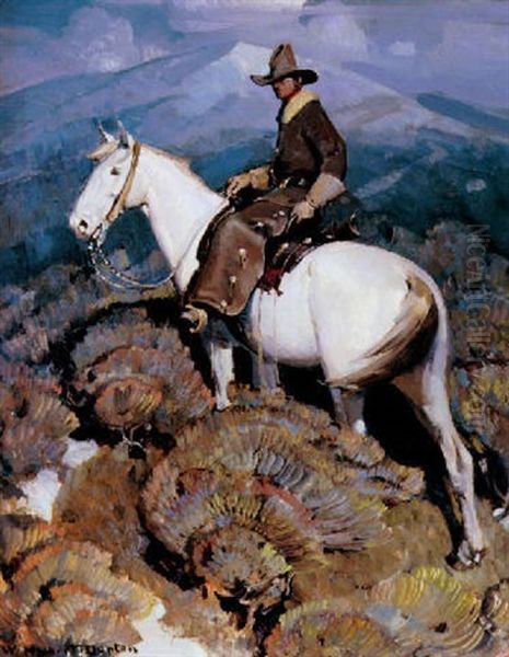 The Horse Rustler by William Herbert Dunton