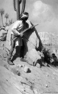Apache Indians by William Herbert Dunton