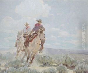 Riding The Range by William Herbert Dunton