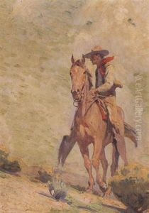 The Cow Puncher by William Herbert Dunton