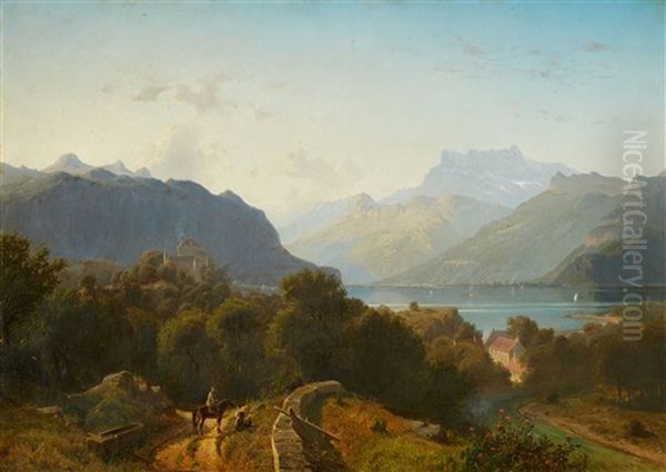 View Of Lake Geneva - view 1