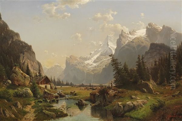 Das Gasterntal Im Berner Oberland - view 1