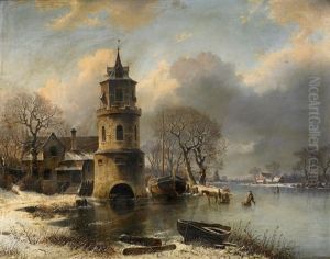 Wintertag Am Kanal