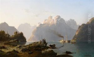 Abschied Vom Fjord by Johannes Bartolomaus Duntze