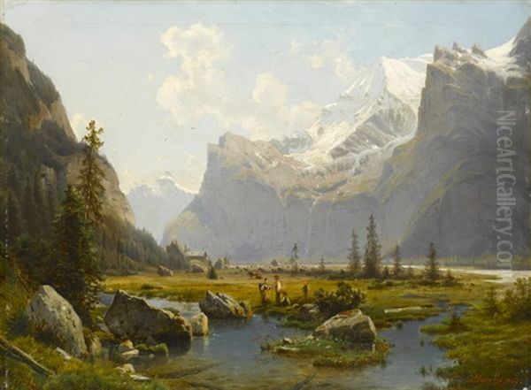 Das Gasternthal In Der Schweiz - view 1