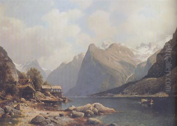 Fishing Village In The Fjords - view 1