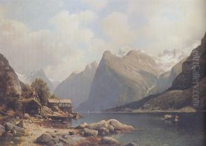 Fishing Village In The Fjords