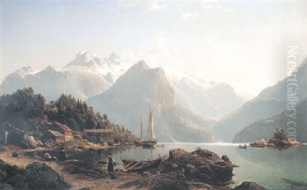 Norwegian Fjord Landscape - view 1