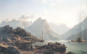 Norwegian Fjord Landscape Norwegian Fjord Landscape