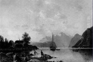 Norwegische Fjordlandschaft