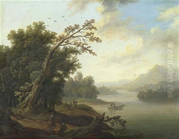 Flusslandschaft - view 1