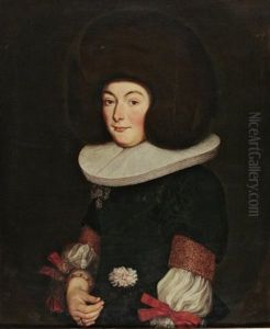 Portrait Einer Bernerin by Johann Duenz