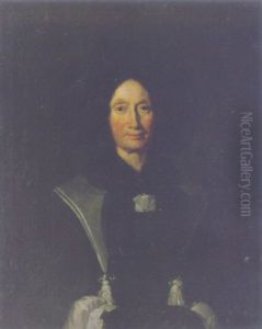 Portrat Einer Berner Patrizierin by Johann Duenz