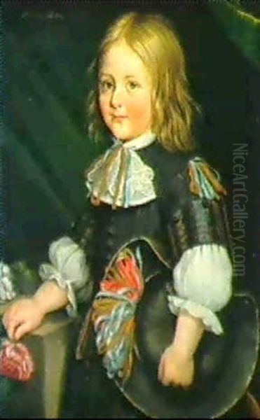 Blonder Knabe In Festtracht Des 17.jh - view 1