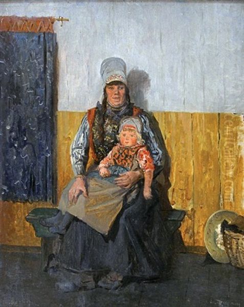 Femme De Pecheur Hollandais - view 1