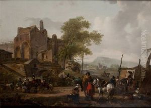 Campement Pres D'un Port