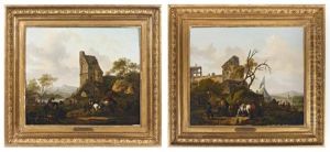 Bivouacs Pres D'un Fleuve (pair)