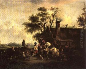 Le Marechal-ferrant by Claude Michel Hamon Duplessis