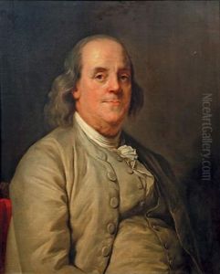 Portrait De Benjamin Franklin (1706-1790)