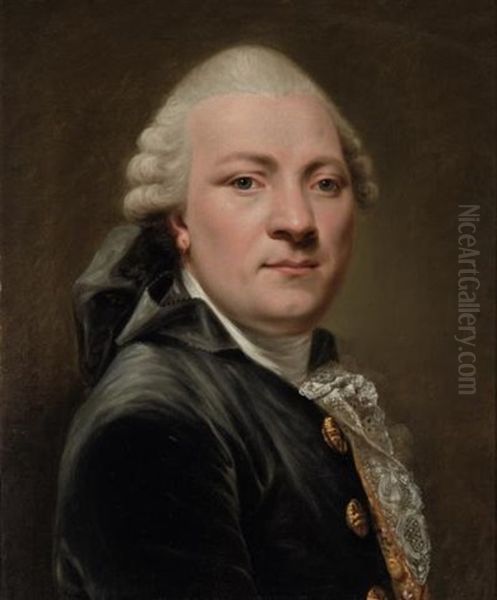 Portrait Of A Gentleman Said To Be Georges Louis Leclerc, Comte De Buffon - view 1