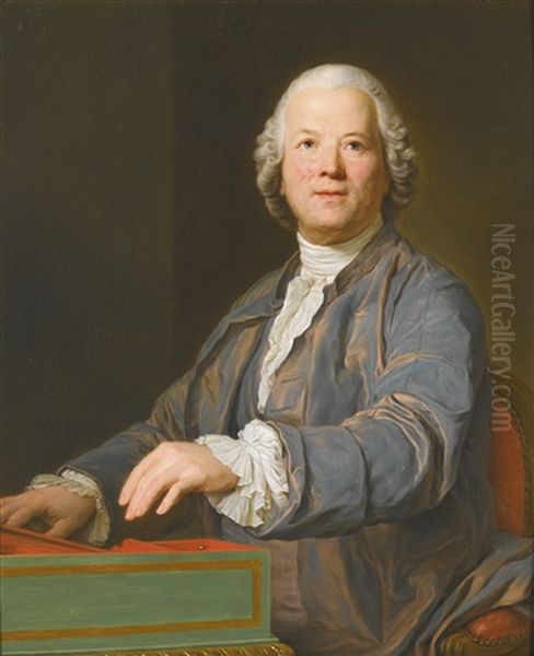 Portrait Of Christoph Willibald Ritter Von Gluck (1714-1787), Half-length - view 1