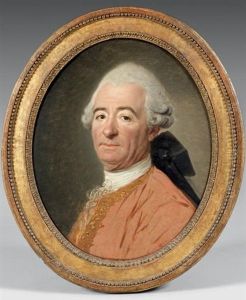 Portrait D'homme by Joseph-Siffred Duplessis