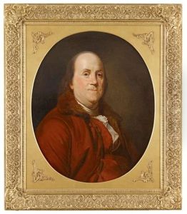 Portrait Of Benjamin Franklin (1706-1790)