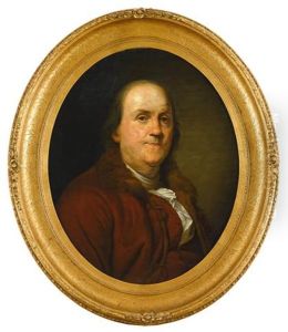 Portrait Of Benjamin Franklin