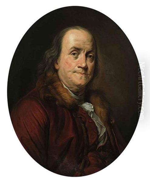 Portrait Of Benjamin Franklin - view 1